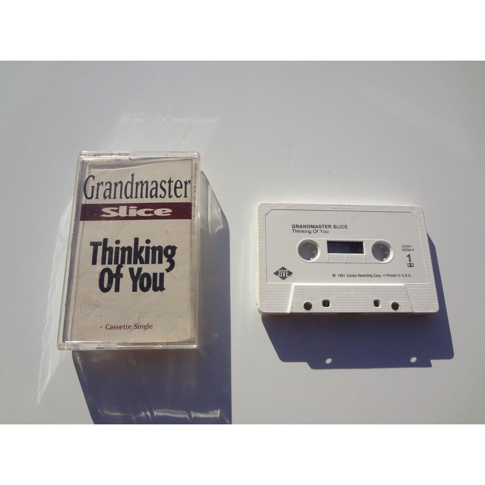 Grandmaster‎ Slice Thinking Of You Cassette 1991 Jive Cassette Single